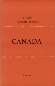 OECD Economic Surveys: Canada 1976