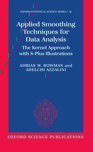 Applied Smoothing Techniques for Data Analysis