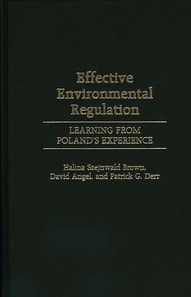 Effective Environmental Regulation