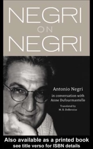 Negri on Negri