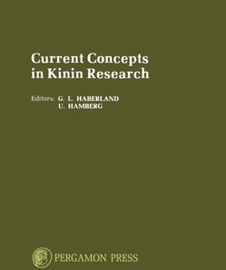 Current Concepts in Kinin Research