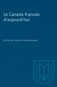Le Canada francais d'aujourd'hui