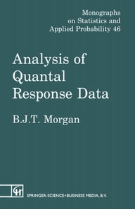 Analysis of Quantal Response Data