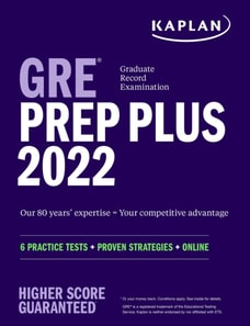 GRE Prep Plus 2022
