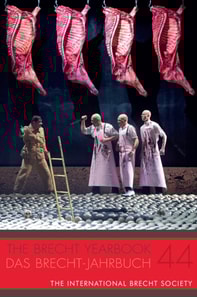 Brecht Yearbook / Das Brecht-Jahrbuch 44