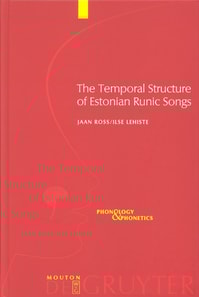 Temporal Structure of Estonian Runic Songs