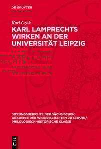 Karl Lamprechts Wirken an der Universität Leipzig