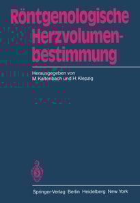 Röntgenologische Herzvolumenbestimmung