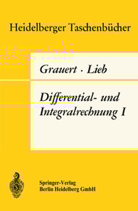 Differential- und Integralrechnung I.