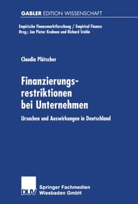 Finanzierungsrestriktionen bei Unternehmen