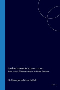 Mediae latinitatis lexicon minus