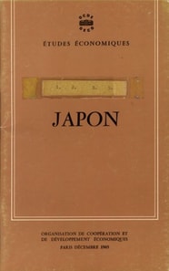 Etudes economiques de l'OCDE : Japon 1965