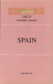 OECD Economic Surveys: Spain 1972