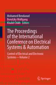 Proceedings of the International Conference on Electrical Systems & Automation