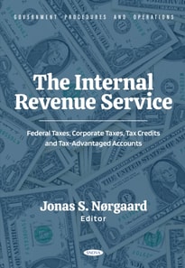 Internal Revenue Service: Federal Taxes, Corporate Taxes, Tax Credits and Tax-Advantaged Accounts