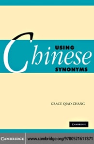 Using Chinese Synonyms