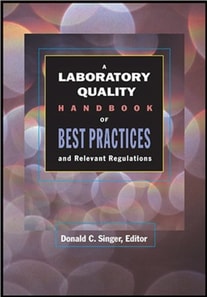 Laboratory Quality Handbook of Best Practices
