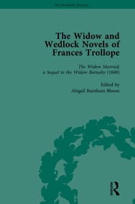 Widow and Wedlock Novels of Frances Trollope Vol 2