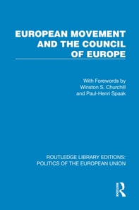 European Movement and the Council of Europe