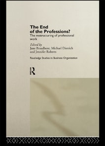 End of the Professions?
