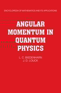 Angular Momentum in Quantum Physics