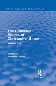 Routledge Revivals: The Collected Poems of Christopher Smart (1949)