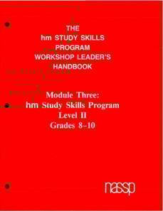 Workshop Leader's Handbook: Level II Grades 8-10