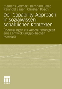 Der Capability-Approach in sozialwissenschaftlichen Kontexten