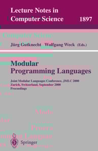 Modular Programming Languages