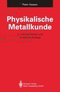 Physikalische Metallkunde