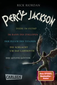 Percy Jackson: Percy Jackson und die griechischen Monster – Band 1-5 der mythischen Fantasy-Buchreihe in einer E-Box!