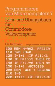 Lehr- und Übungsbuch für Commodore-Volkscomputer