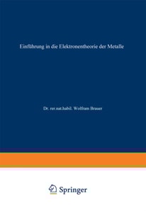 Einführung in die Elektronentheorie der Metalle