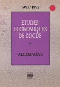 Etudes economiques de l'OCDE : Allemagne 1992
