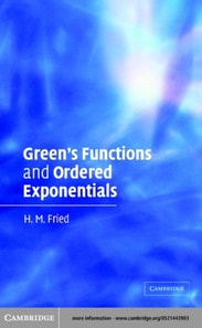 Green's Functions and Ordered Exponentials