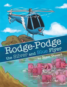 Rodge-Podge the Silver and Blue Flyer