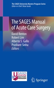 SAGES Manual of Acute Care Surgery