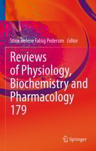 Reviews of Physiology, Biochemistry and Pharmacology