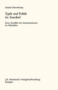 Typik und Politik im Annolied