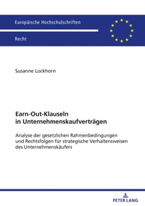 Earn-Out-Klauseln in Unternehmenskaufvertraegen