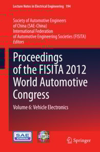 Proceedings of the FISITA 2012 World Automotive Congress