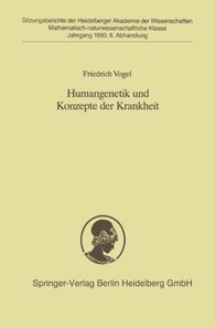 Humangenetik und Konzepte der Krankheit