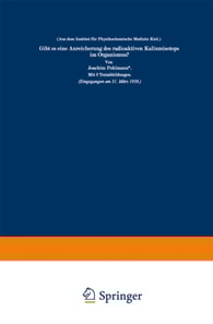 Gibt es eine Anreicherung des radioaktiven Kaliumisotops im Organismus?