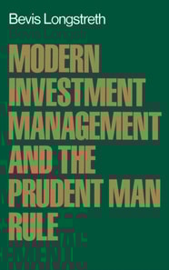 Modern Investment Management and the Prudent Man Rule