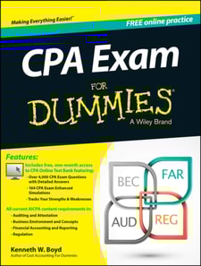 CPA Exam For Dummies with Online Practice
