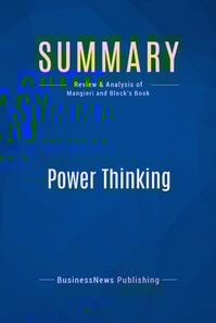Summary: Power Thinking