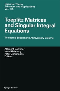 Toeplitz Matrices and Singular Integral Equations