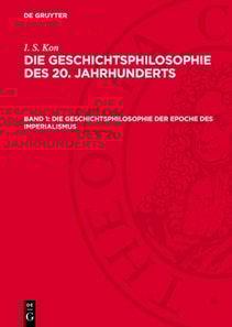 Die Geschichtsphilosophie der Epoche des Imperialismus