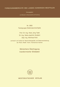 Störsichere Übertragung transformierter Bilddaten