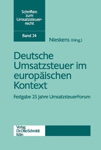 Deutsche Umsatzsteuer im europäischen Kontext